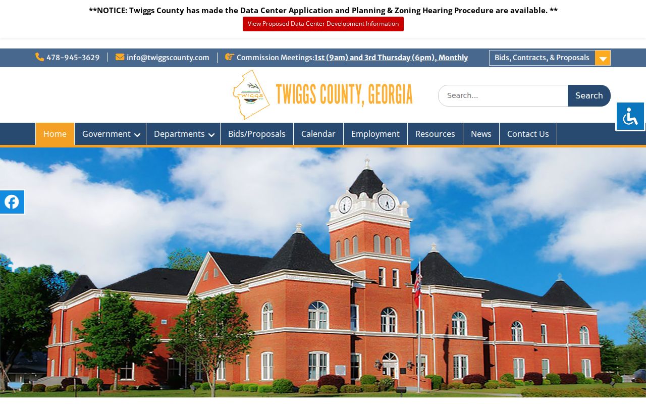 Twiggs County government office directory