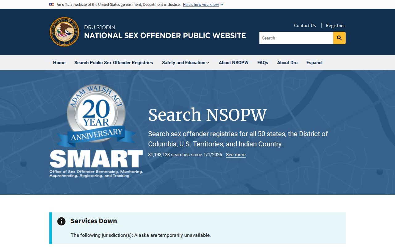 Twiggs County sex offender check national NSOPW search
